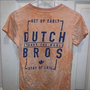 Womens Used Dutch Bros T shirt Short Sleeve